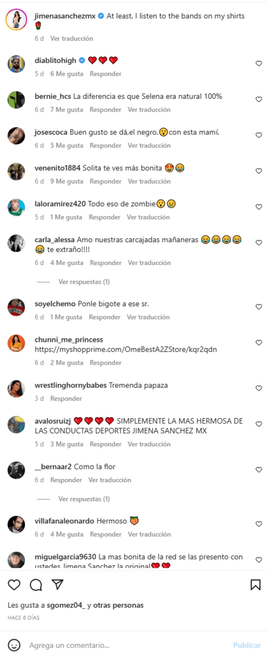 Imágen de Jimena Sánchez con vestido amarillo